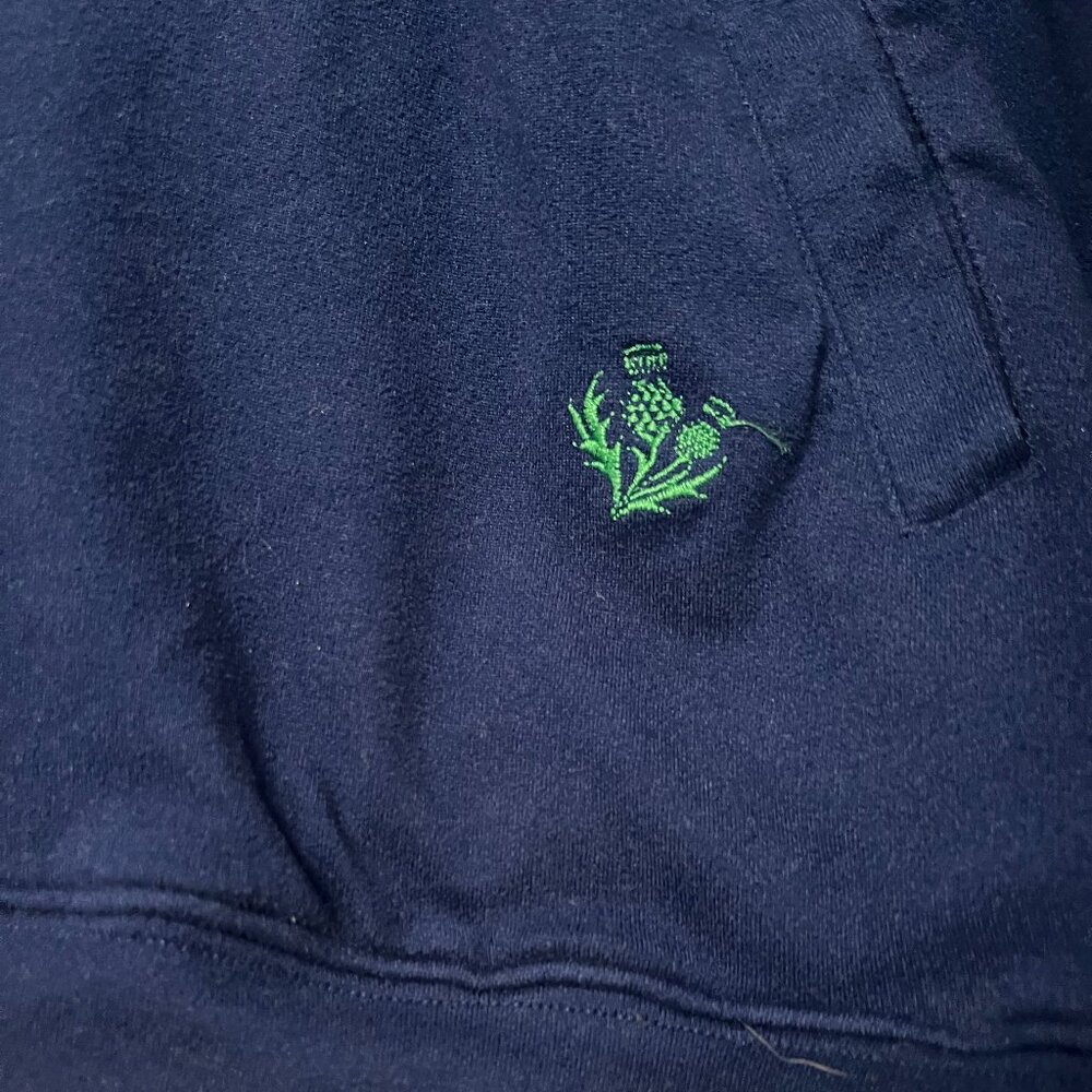 RARE Donald Ross Mens Classic Fit The Warm-Up DR Patch Hoodie